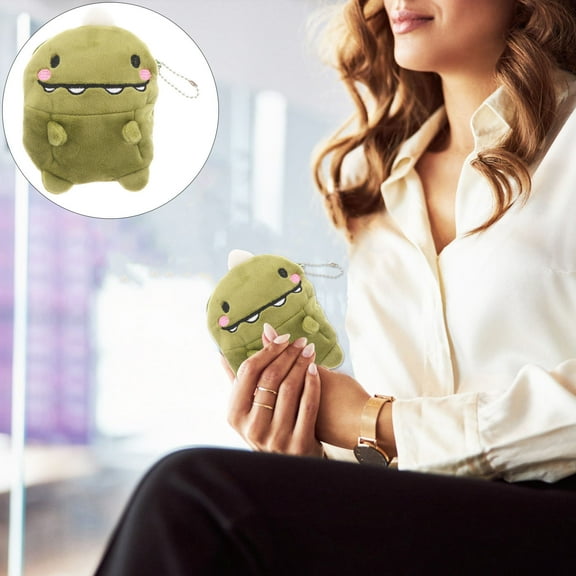 HOMEMAXS Cute Small Purse Boys Wallet Wallet for Kids Mini Wallet Miss 12X11.5 Cm Green