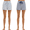 Moon Star/Magazine Gray, variant on Intimates Roudelain Women's Dot Print and Heather Pajama Shorts 2-Pack Blue Size L