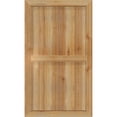 thumbnail image 2 of 21 1/2"W x 37"H TimberCraft Four 5 3/8" Boards Framed Board-n-Batten Shutters, Rough Sawn Western Red Cedar (Per Pair), 2 of 13