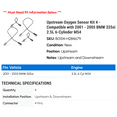 thumbnail image 2 of Upstream Oxygen Sensor Kit 4 - Compatible with 2001 - 2005 BMW 325xi 2.5L 6-Cylinder M54 - Autopart Premium, 2 of 2