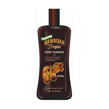 Hawaiian Tropic Dark Tanning Oil  Original - 8 oz