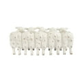 thumbnail image 3 of Creative Co-Op Farmhouse Resin Sheep Planter, White, EC0260, 3 of 6