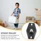 thumbnail image 3 of 16 Pcs Self Adhesive Caster Wheels Mini Swivel Wheels Rotatable Sticky Pulleys, 3 of 5