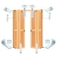 thumbnail image 5 of Juego de 2 piezas de herrajes para puertas plegables, resorte de reparación para puertas corredizas, tono plateado, 5 of 6