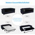 thumbnail image 6 of Mjkone Queen Size Convertible Pull Out Sleeper Sofa Bed with Mattress for Living Room, Apartment or Office,Grey, 6 of 9