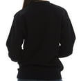 thumbnail image 4 of Oversized Unisex Lane Seven Ring Spun Cotton Long Sleeve Premium 3-End Fleece Sweatshirt - Black 2XL, 4 of 4