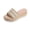 Beige, variant on Black Soft Cushion Platform Sandals With Fish Mouth Opening And Casual Style For Spring Summer Walks