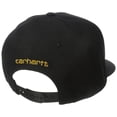 thumbnail image 2 of Gorra de Béisbol Carhartt Firm Duck con Visera Plana para Hombre Negra, 2 of 4