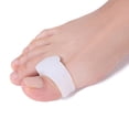 thumbnail image 3 of 2Pcs Toe Straightener Comfortable Multi-sizes Silicone Bunion Relief Gel Toe Separator for Elder, 3 of 8