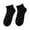 A-Black201, variant on Yuanlong Womens Ankle Socks Heart Print Ruffled Trim Short Socks Summer Spring Wear Lightweight Comfortable Low-Cut Socks