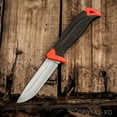 thumbnail image 6 of Dispatch 9 inch Fixed Blade Knives Hunting Knives with sheath Rubber Green Handle Camping Knives, 6 of 7