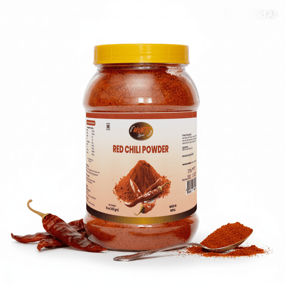 Myverse Murti Spices Red Chili (Khursani/Mirch) Powder ,16oz
