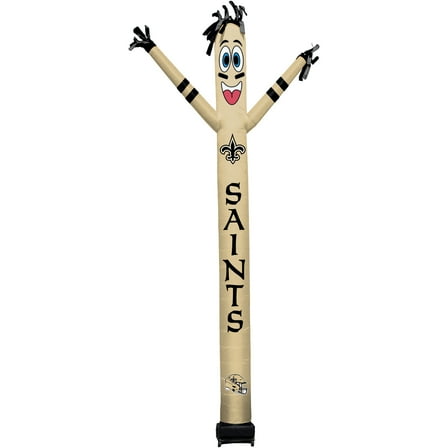 New Orleans Saints 8' Inflatable Crazy Sports Fan