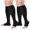 Black, variant on 2 Pairs Open Toe Copper Compression Socks for Women & Men Circulation 15-20 mmHg - Better Blood Flow, Swelling , Best Support for Medical, Running, Nursing