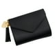 thumbnail image 1 of TechWave Women Fashion Leather Tassel Zipper Underarm Bag Phone Bag Envelope Bag Purse Clutch Bag Belt Buckle Wallets for Women Leather Wallet Men Rose Wallet Small Mens Wallets with Zipper Teenage, 1 of 4