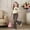 F-531Beige, variant on ZHOGXU Big Kids Girls Outfit Bow Printed Short Sleeve Round Neck Top And Flare Pants Two Piece Comfortable Fashion Sets For Daily Wear Beige 9-10 Years