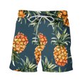thumbnail image 6 of Xysaqa Mens Swim Trunks Big & Tall Men's Swimwear Swimsuits Hawaiian Beach Shorts Funny Fruits Print Men Swimming Trunks Casual Summer Board Shorts Bathing Suits 3X 4X 5X, 6 of 6