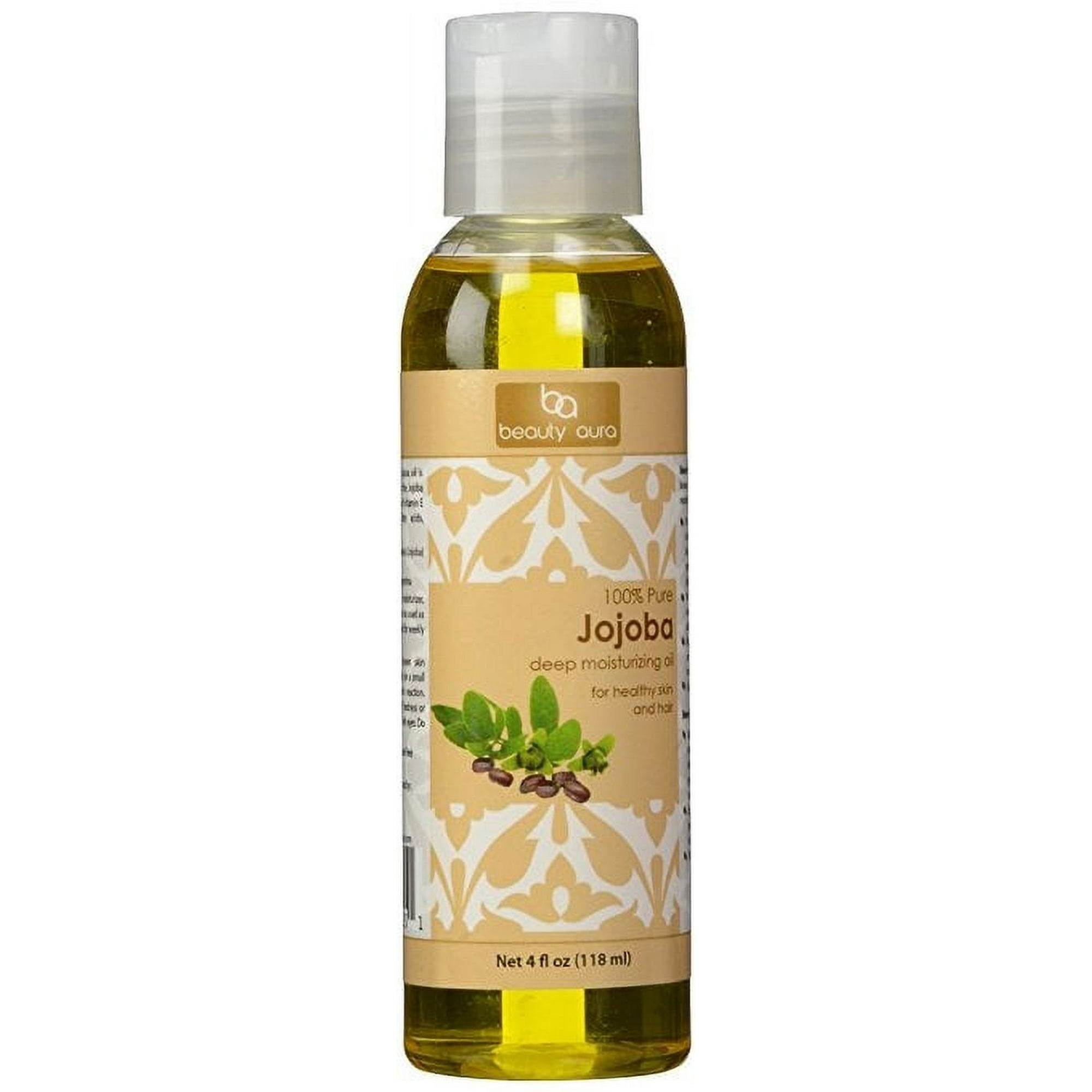 Beauty Aura Jojoba Oil 4 Oz