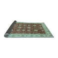 thumbnail image 2 of Ahgly Company Indoor Rectangle Oriental Light Blue Traditional Area Rugs, 8' x 10', 2 of 4