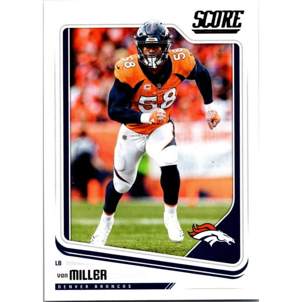 Score 2018 Score 96 Von Miller Denver Broncos Football