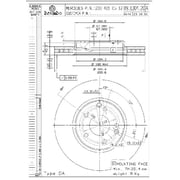 mercedes-benz c350 disc brake rotor
