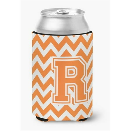 

Letter R Chevron Orange & White Can or Bottle Hugger