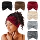 thumbnail image 1 of Paquete de 6 diademas bohemias anchas para mujer, turbante extragrande, diadema con nudo retorcido, accesorios para uso diario, entrenamiento, maquillaje, spa, yoga, lavado de cara y, 1 of 6