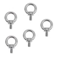 thumbnail image 1 of LOVIVER 5Pcs 304 Stainless Steel Machine Lifting Eye Bolt Eye Screw Bolt, 1 of 5