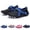 C17 Black, variant on Boys Girls Sneakers Hook Loop Lightweight Breathable Running Hiking Outdoor Daily Wear Kids Shoes Size 9-9.5 Years Grey