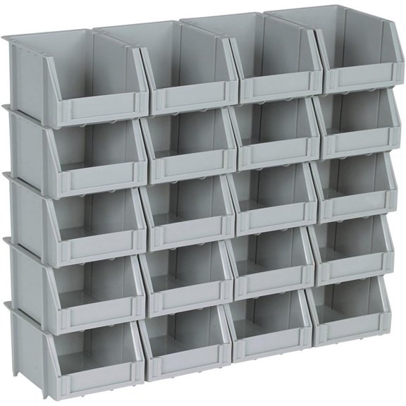 20 Piece Bins and Rails
