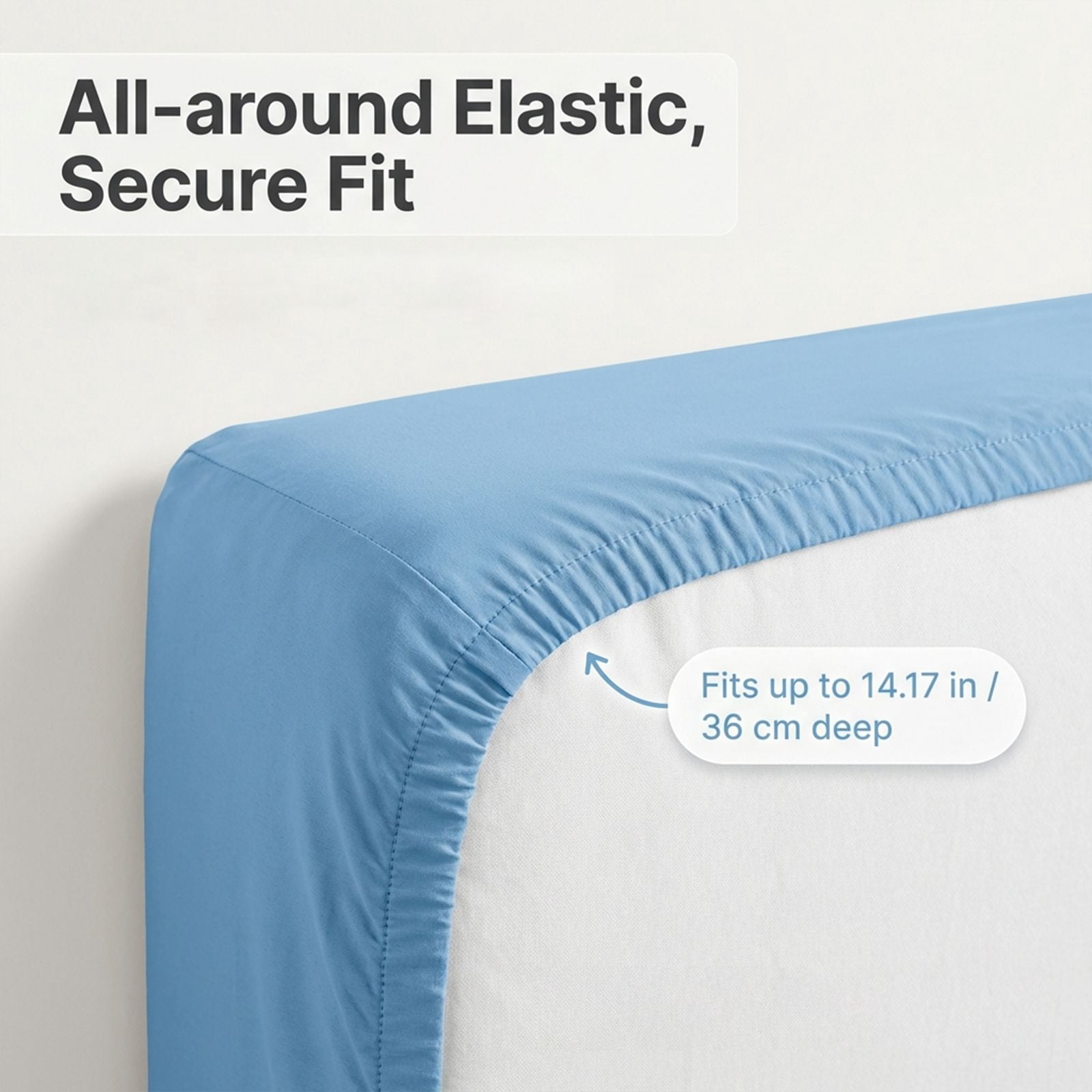 4Pcs Ultra-Soft 85g Sheet and Pillowcase Set, Soft Solid Color, Machine Washable, Suitable For All Seasons, Christmas Comfortable Bedding Set, Available For Single, Double, King, and Queen Beds
