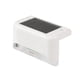 thumbnail image 2 of Matsuzay Luz de valla 0,12 W 3 lm decoración de energía solar luz de escalera de jardín decoración impermeable lámpara de jardín Jardín y Patio carcasa blanca LED blanco, 2 of 6