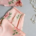 thumbnail image 4 of Babysbule Pajamas for Women Plus Size Wireless Rimless Pajamas Lace Nightdress Silk Underwear Women Sleepwear, 4 of 9