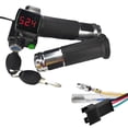 thumbnail image 1 of LCD Display E-Bike Throttle Grip Electric Bicycle Scooter TwistThrottle Grips, 1 of 8