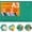 Green, variant on Density-upgraded 9"x12" Self Healing Cutting Mat,  Rotary Sewing Mat for Crafts, 5-Ply Blade Table Protector Cut Board for Fabric Leather Cutting Quilting Modeling Hobby Project, A4, Green