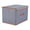 Gray, variant on Unique Bargains Storage Cube Storage Bin with Handles Collapsible Storage Basket Beige M