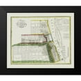 thumbnail image 2 of Merchant 17x15 Black Modern Framed Museum Art Print Titled - Albany New York - Merchant 1828, 2 of 5