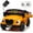 4 wheels - Orange, variant on FINITO 24 V School Bus Powered Ride-On Toy with Remote Control and EVA Wear Resistant