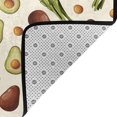 thumbnail image 4 of Area Rugs For Living Room Decor - Asparagus Avocado Pattern Anti Slip Throw Washable Rugs 3x5 For Bedroom, Soft Indoor Carpet For Bedroom Living Room 60x39In, 4 of 5