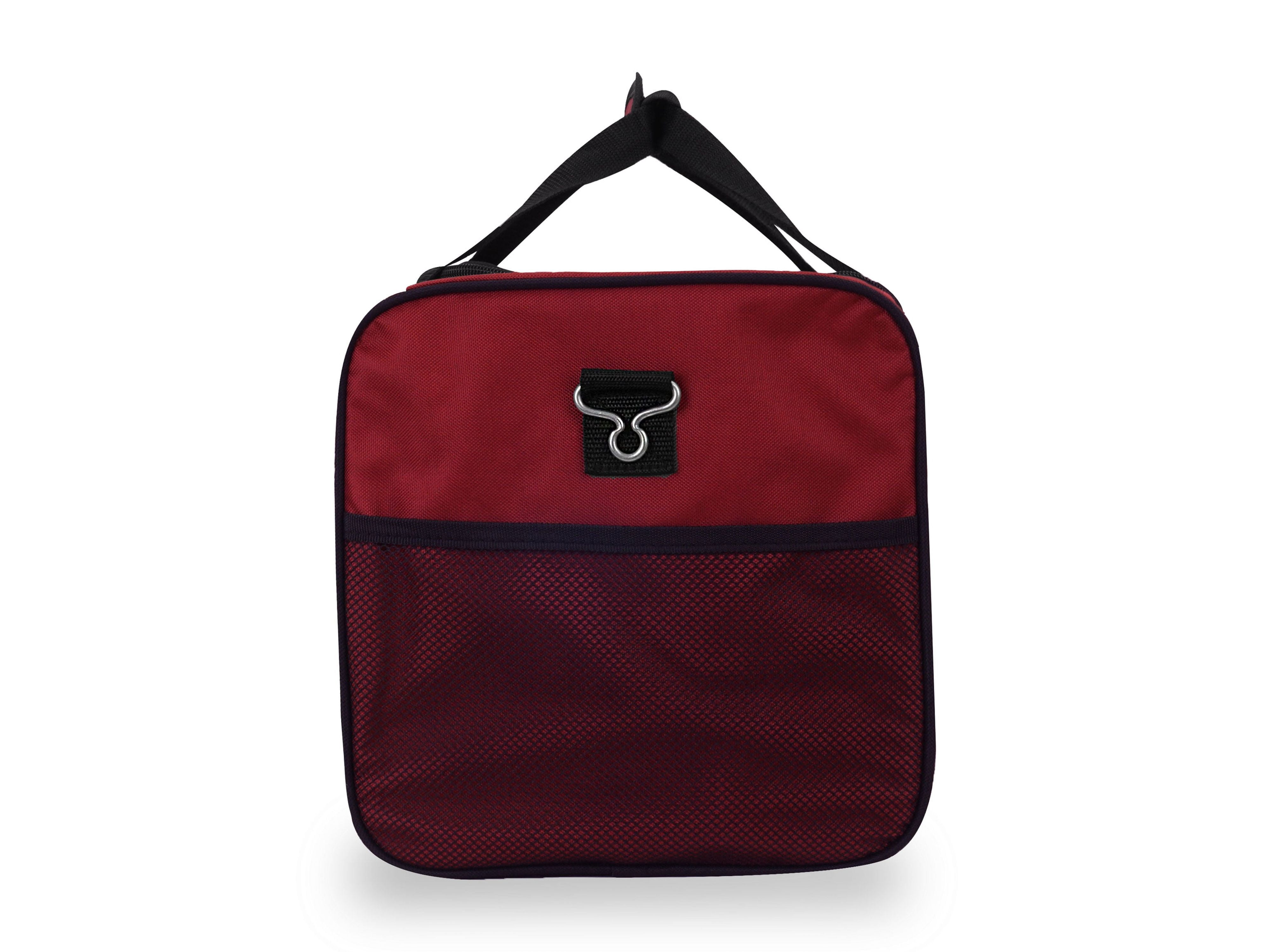 Everest Unisex Sporty Gear Duffel Bag - Large Burgundy
