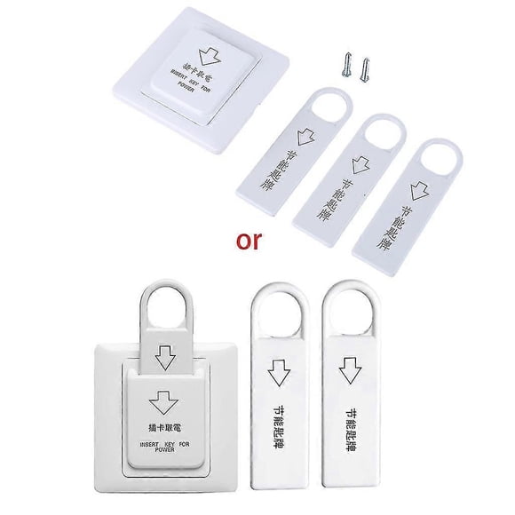 Energy-saving Insert Key with 3 Cards Office Building Hotel Apartment Switch