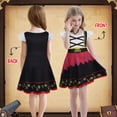 thumbnail image 7 of Benylion Girls Pirate Costume Kids Halloween Dress Up Toddler Pirate Outfits Christmas Birthday Party Cosplay Clother for 5-6 Years, 7 of 7
