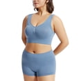 thumbnail image 1 of Conjunto de lencería floral de encaje para mujer - Dos piezas: sujetador y braguitas - Diseño sexy de poliéster - Ropa de dormir para la noche de bodas - Tallas S-XXXXXL, 1 of 5