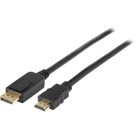 Tripp Lite by Eaton DisplayPort 1.2 with Latches to HDMI M/M Adapter Cable, 4K, 6-Ft. , P582-006-V2