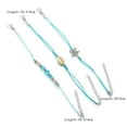 thumbnail image 2 of Bracelets de Cheville Boho Shell, Bracelets de Cheville en Ficelle, Cheville Étoile de Mer Perlée, 2 of 3