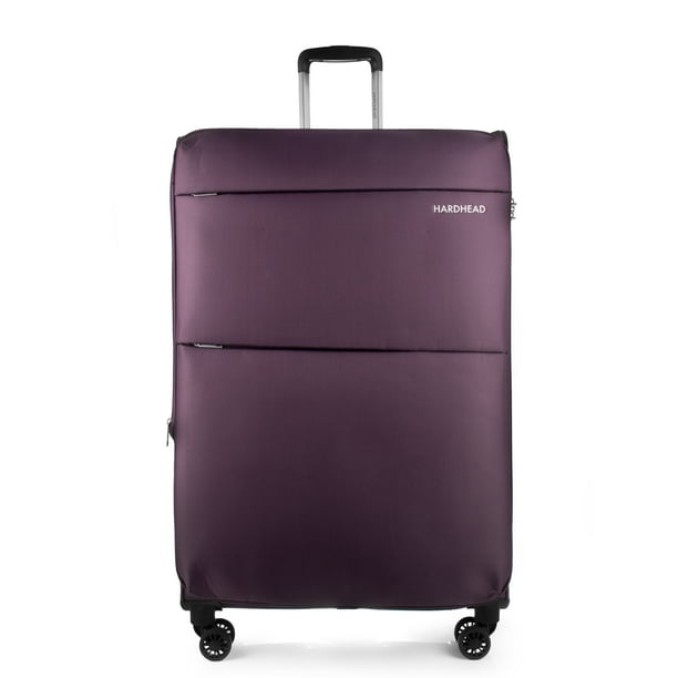 Maleta De Viaje Suave STYLPATH Nueva 26 Pulgadas Touring 4 Ruedas 360 Grados Con Candado Morada
