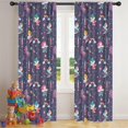 thumbnail image 5 of Blackout Kids Curtains,Fairy Princess Magic Pattern Childrens Insulated Curtains Set Of 2,Bedroom Essentials,Toddler Room Decor 42"x84", 5 of 5