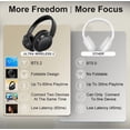 thumbnail image 2 of Soul Ultra Wireless 2 - Auriculares inalámbricos Bluetooth supraaurales, diseño plegable con cómodas almohadillas de proteína, carga rápida USB-C, 65 horas de reproducción, baja latencia, graves profu, 2 of 5