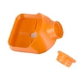 thumbnail image 3 of Colector de polvo para taladro con guía para mejoras del hogar, reutilizable y multiusos. Naranja, 3 of 9