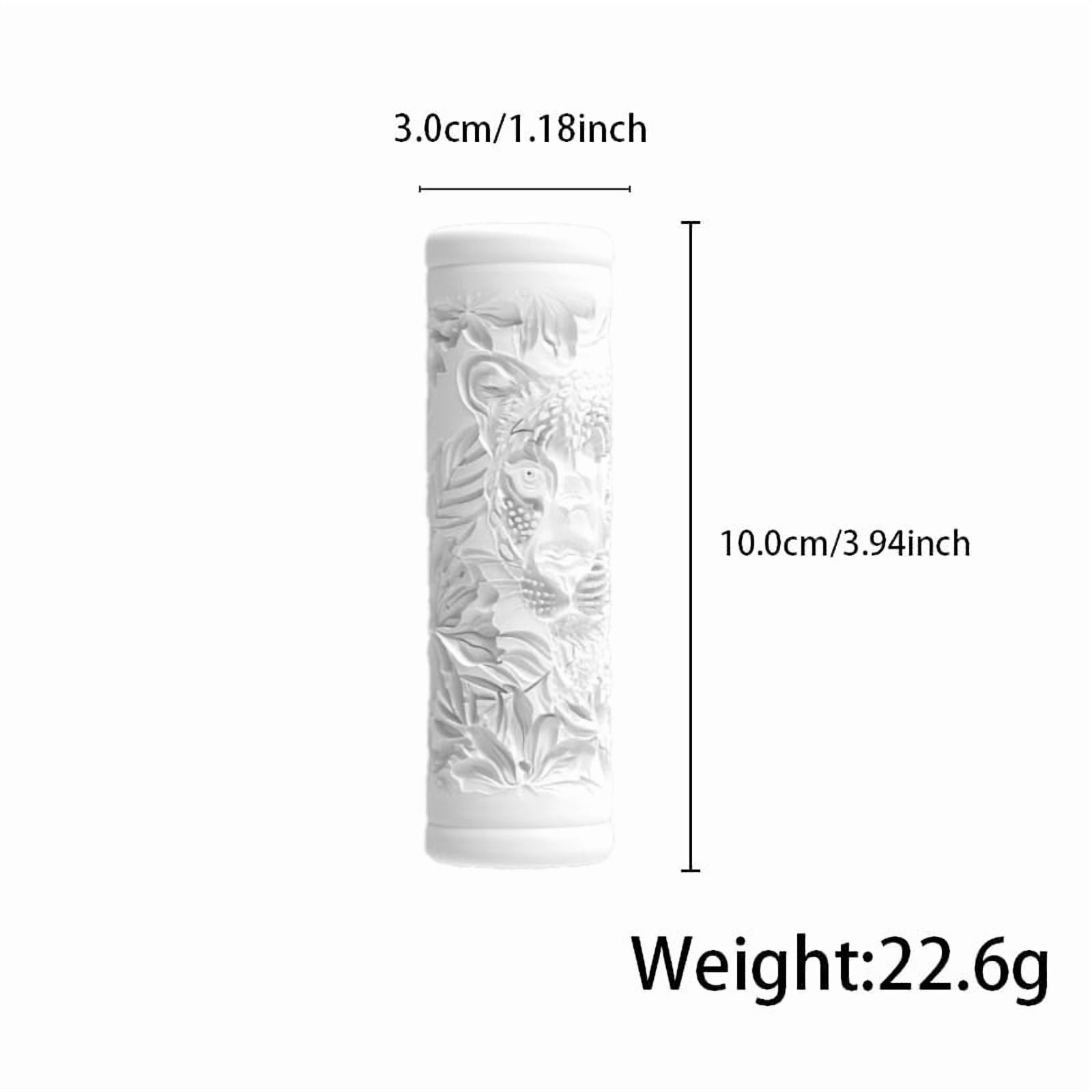 1 jungle leopard three-dimensional relief texture roller | terrain texture roller | essential for sports and fitness
